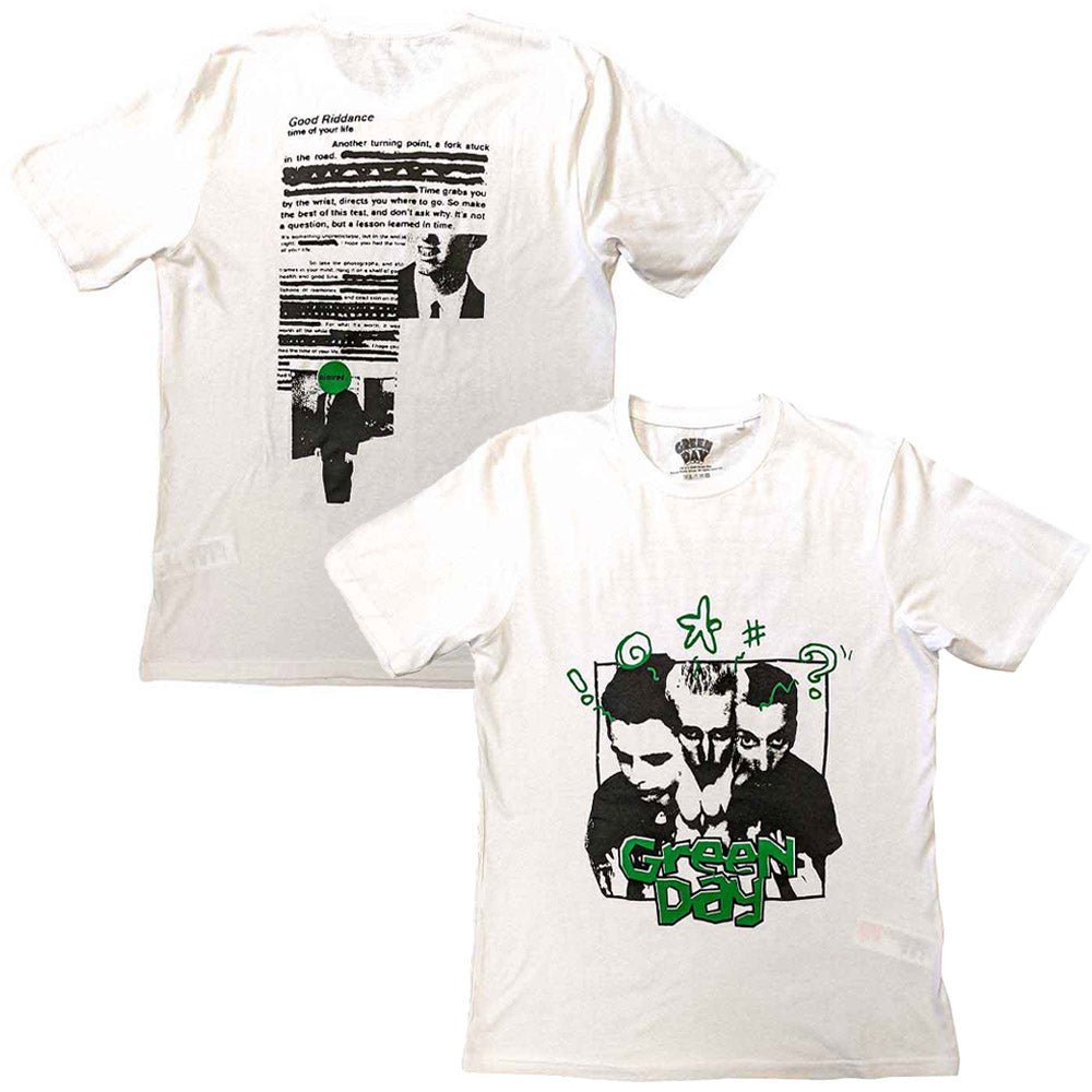 GREEN DAY グリーンデイ - Good Riddance / バックプリントあり / Tシャツ / メンズ - PGS